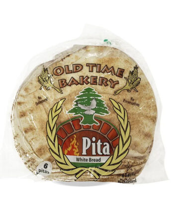 Old Time Bakery White-Pita 6 In pack