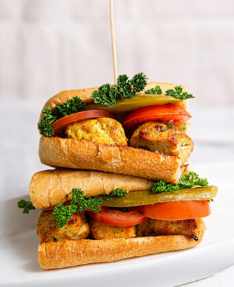 Yekta Persian Market & Kabob Counter - Chicken Kabob sandwich