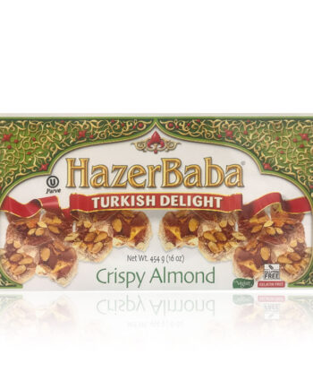 Hazer Baba Turkish Delight Crispy Almond 16 OZ