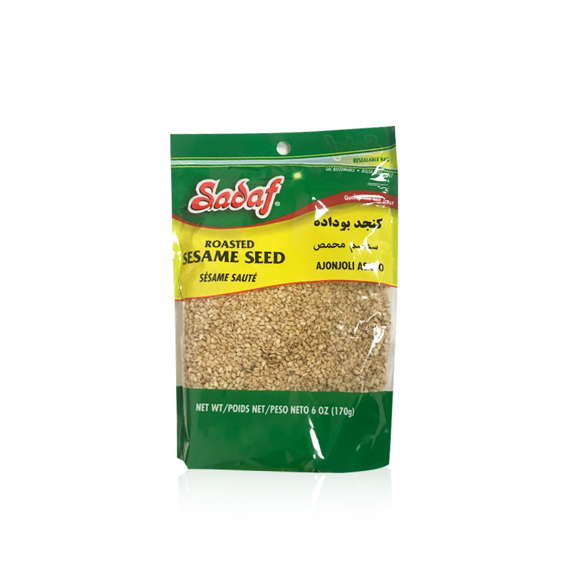 Sadaf Roasted Sesame Seeds (Konjed Boo Dadeh) 6 OZ
