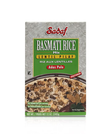 Sadaf Basmati Rice Mix with Lentil Pilaf (Adas Polo) 12 OZ