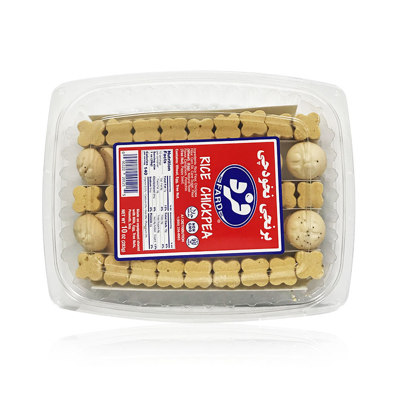 Fard Rice and Chickpea (Nan Nokhodchi and Berenji) 283 G