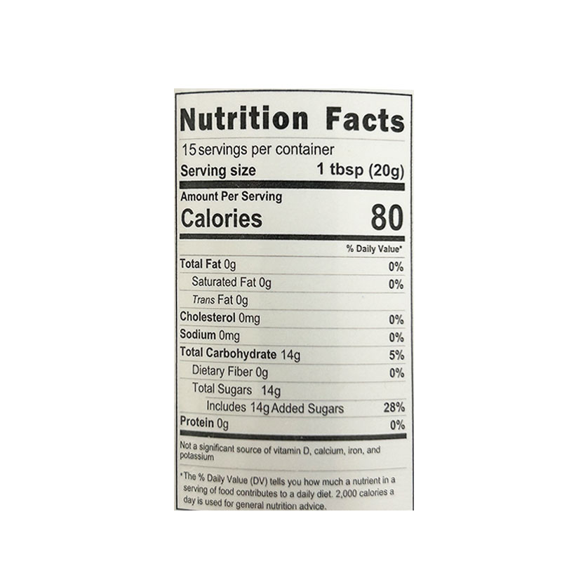 Majlesi Black Mulberry (Moraba Shahtoot) 300 G - Nutrition facts