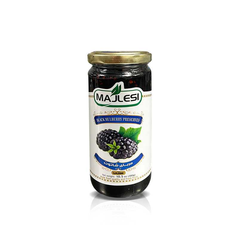Majlesi Black Mulberry (Moraba Shahtoot) 300 G