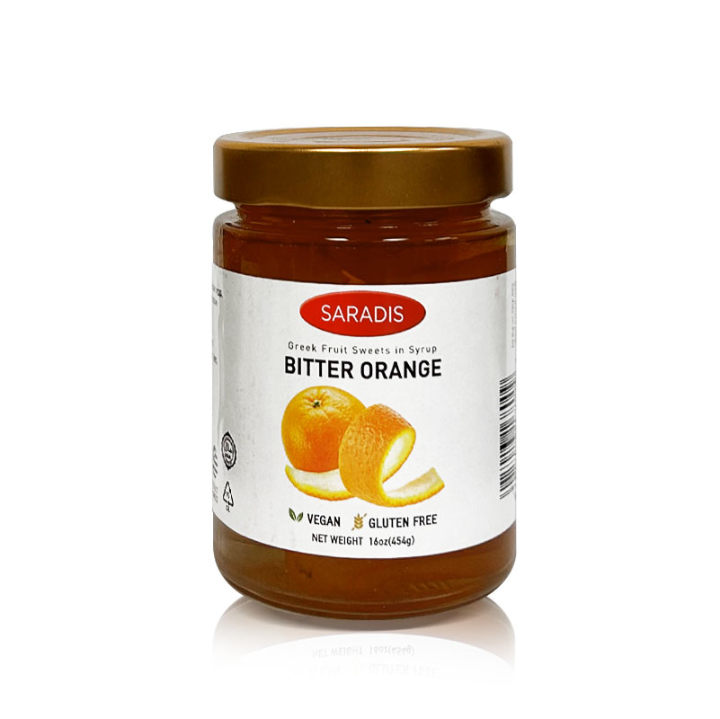 Saradis Bitter Orange Jam (Moraba Porteghal) 16 OZ